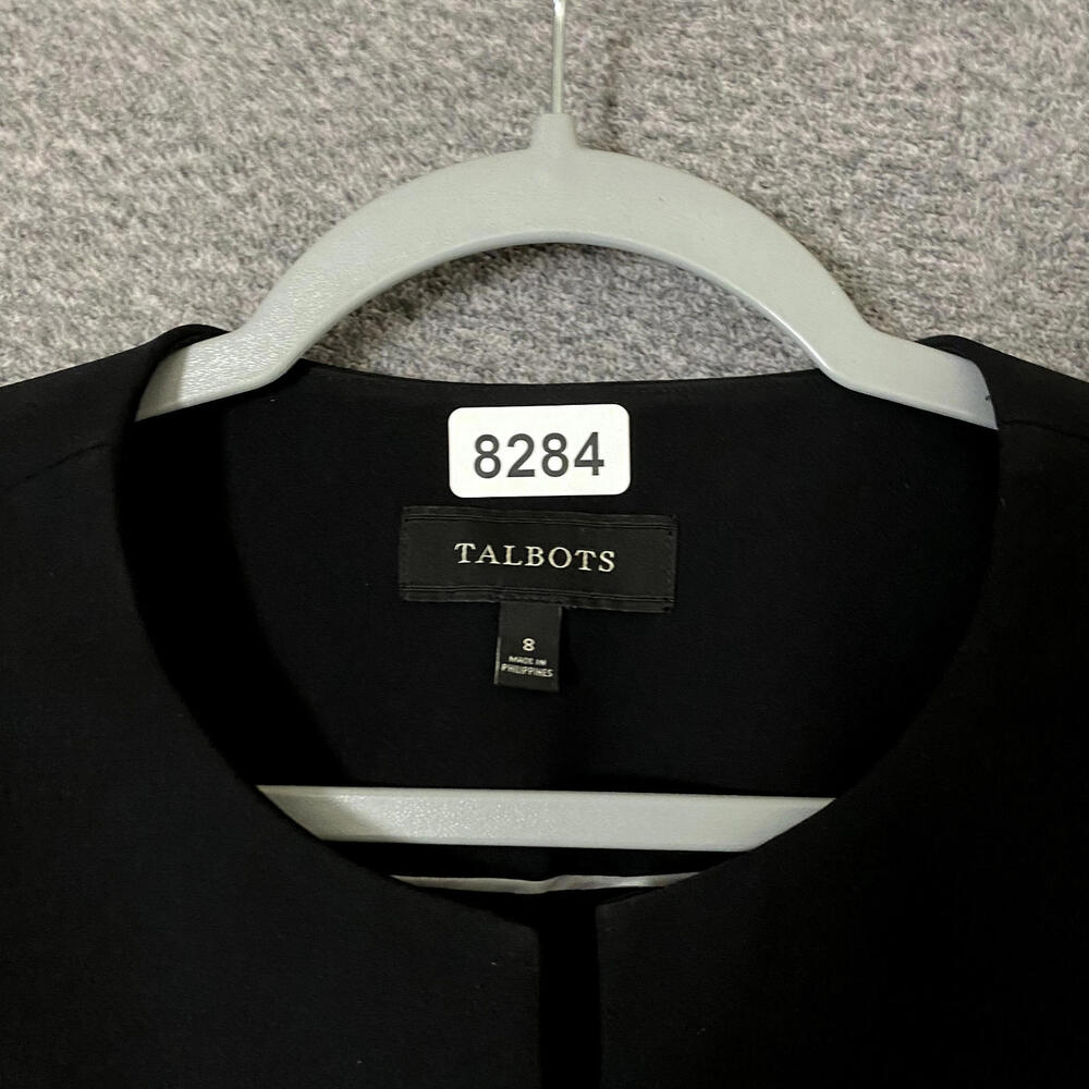 Talbots Women’s 8 Solid Black Polyester Career We… - image 4